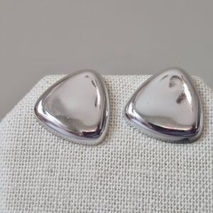 $5 NWT Perfect Gift Sale: Silver Triangle Stud Earrings
